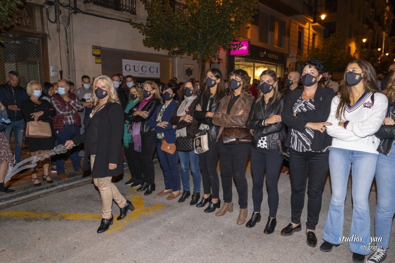 Entradetes en las calles de Alcoy